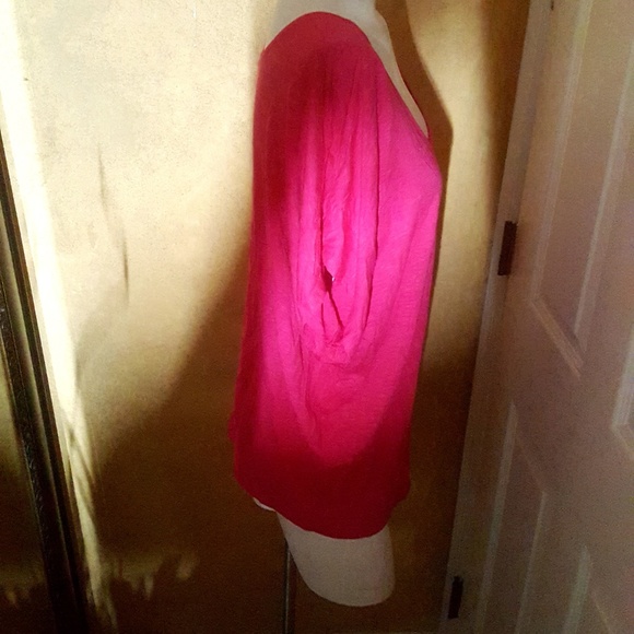 ChaCha Vente women pink drape side loos… - Picture 3 of 8